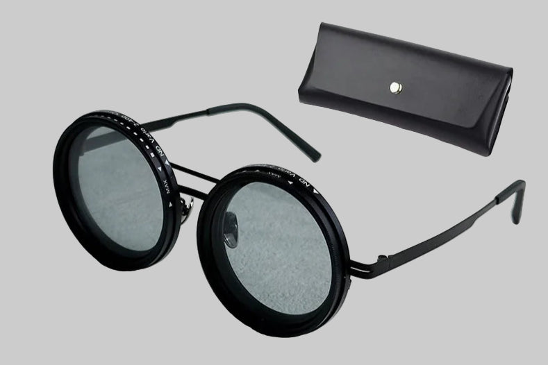 Glasses Adjustable Light Reduction Gear Glasses UV Protection